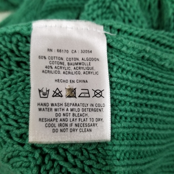 Anthropologie Sparrow green sweater/top size S - Picture 4 of 8